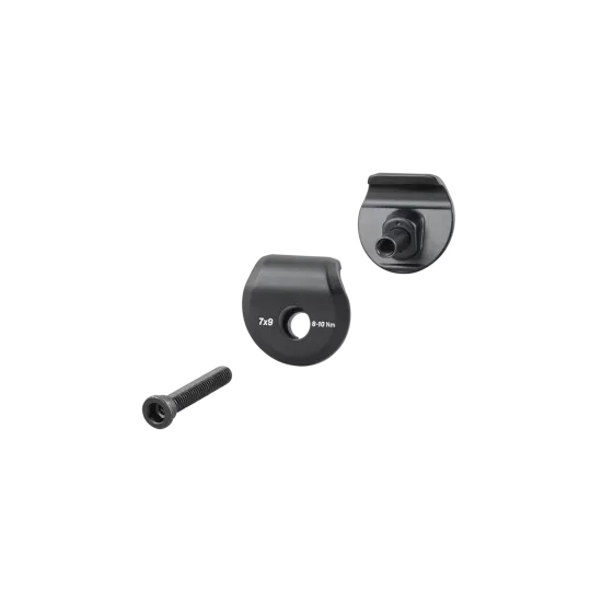 Trek 2 csavaros nyeregrögzítő pofa 7x9mm pálcához